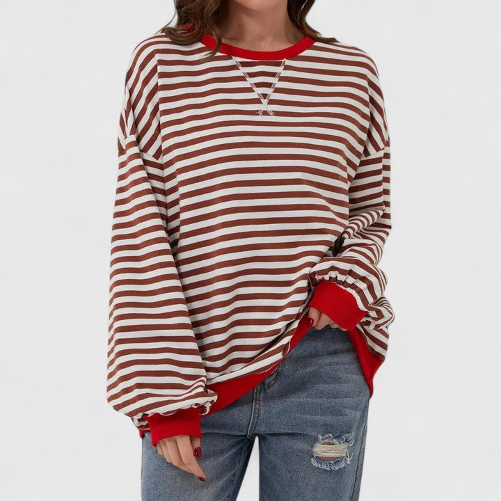 Claire™ | Classic Striped Sweater