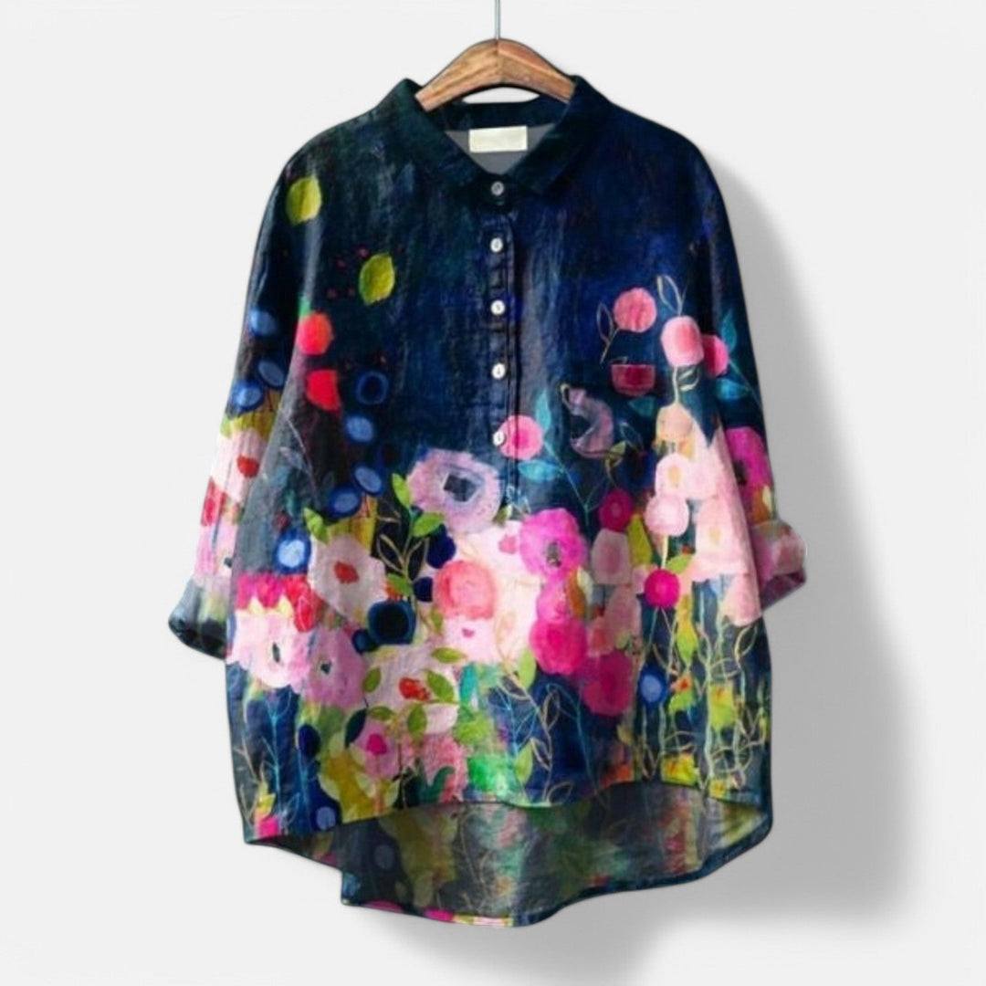 Kiara - Elegant Floral Blouse