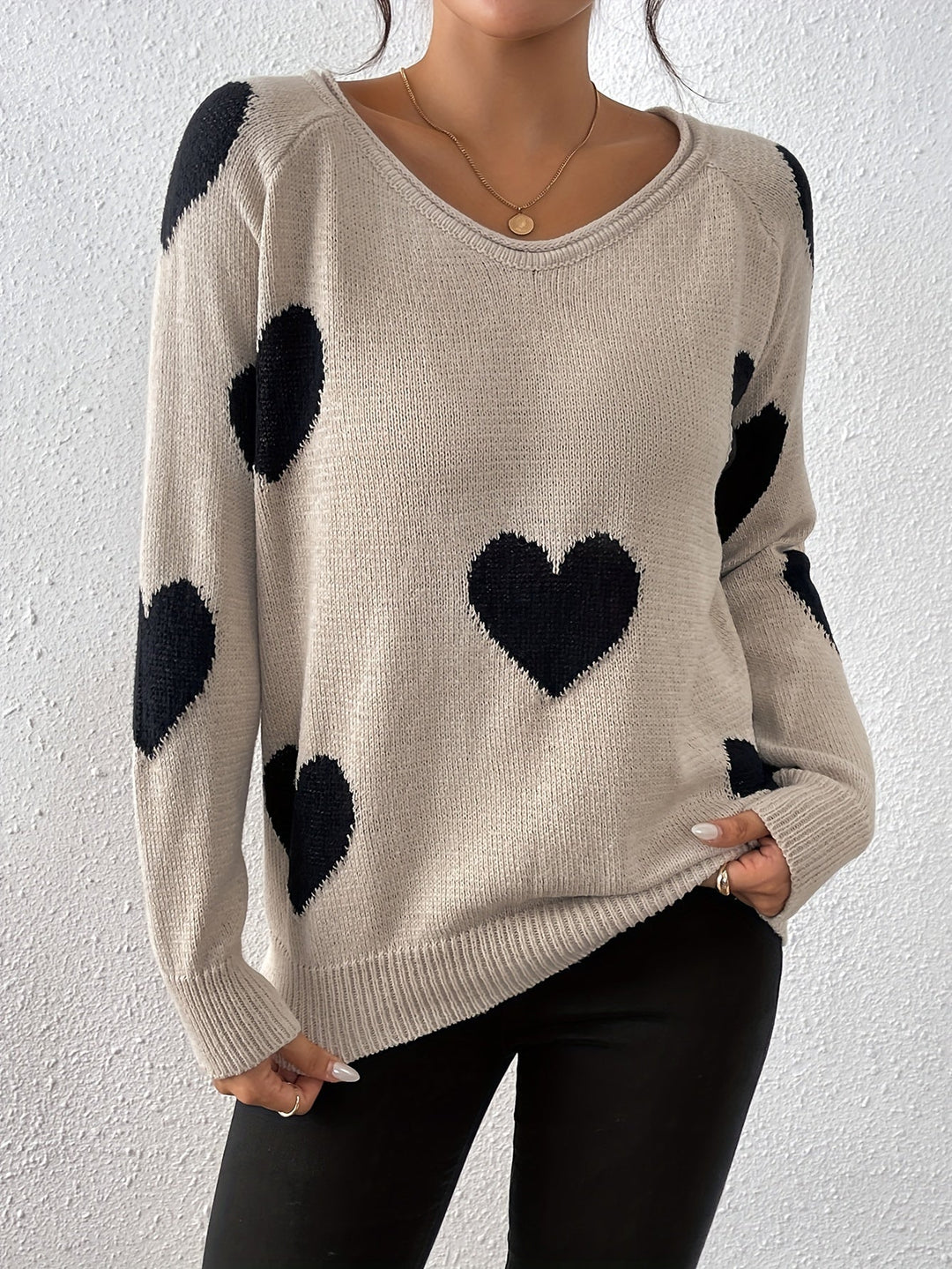 Claire™ | Elegant Long-Sleeve Pullover