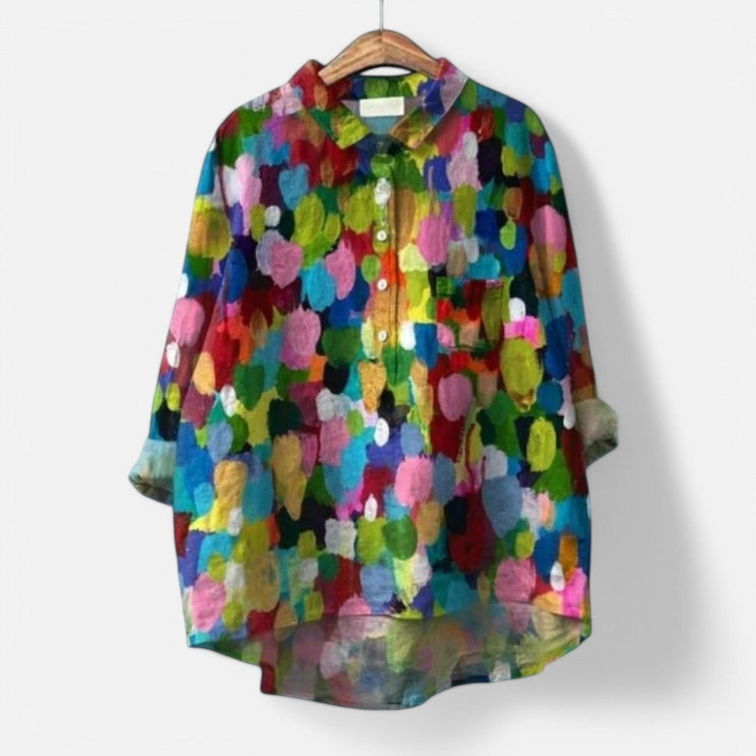 Kiara - Elegant Floral Blouse