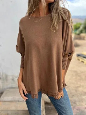 Talia - Versatile Cotton Blend Sweater