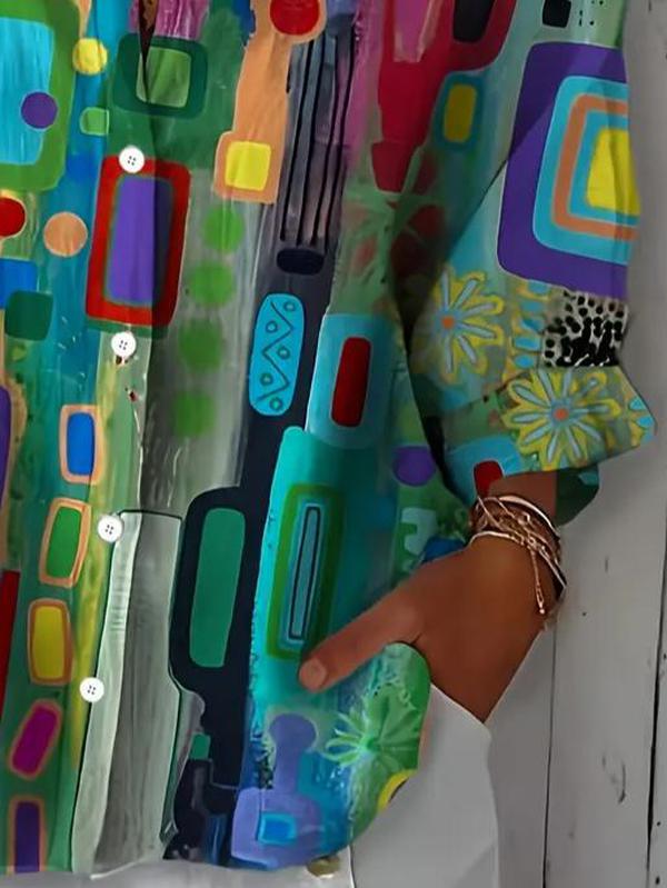 Mila - Elegant Button-Up Shirt