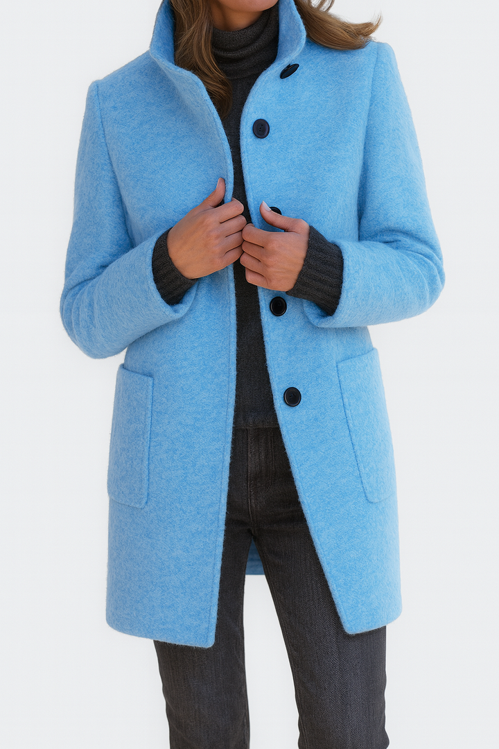 Marionne - Elegant Wool Blend Jacket