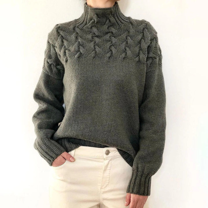 Claire™ | Warm Knitted Turtleneck