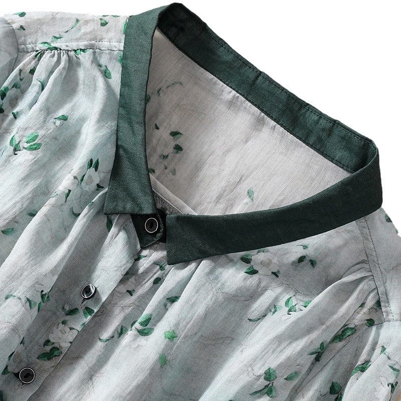 Liora - Elegant Floral Blouse