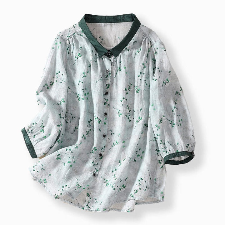 Liora - Elegant Floral Blouse