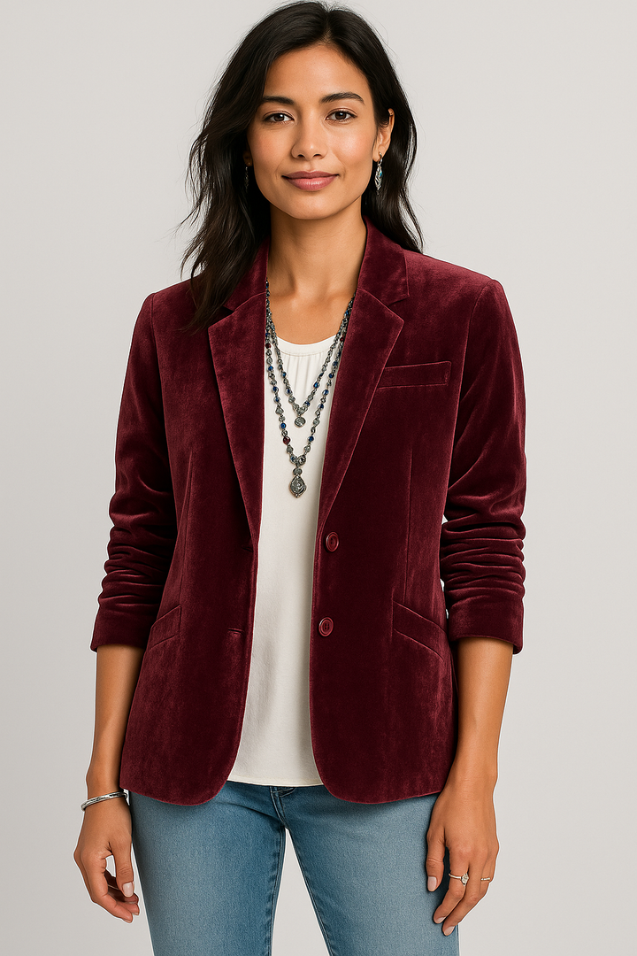 Sioba - Luxe Velvet Blazer