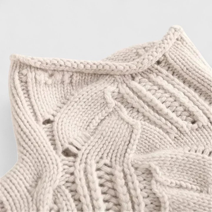Rielle - Cozy Cable Knit Sweater