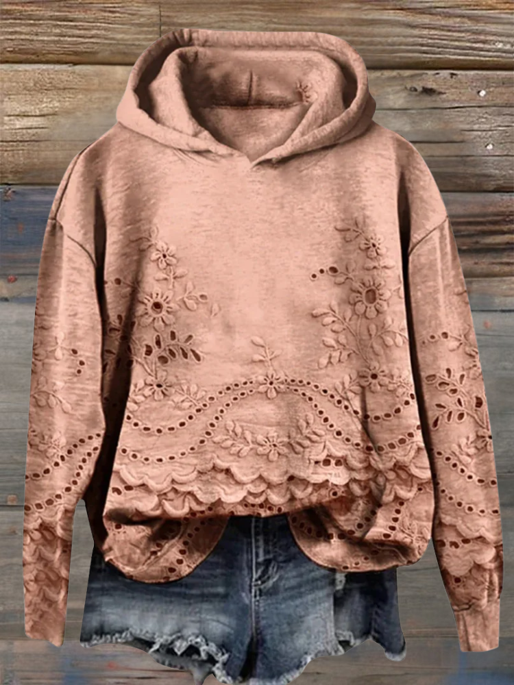 Sophie - Chic Lace Hoodie