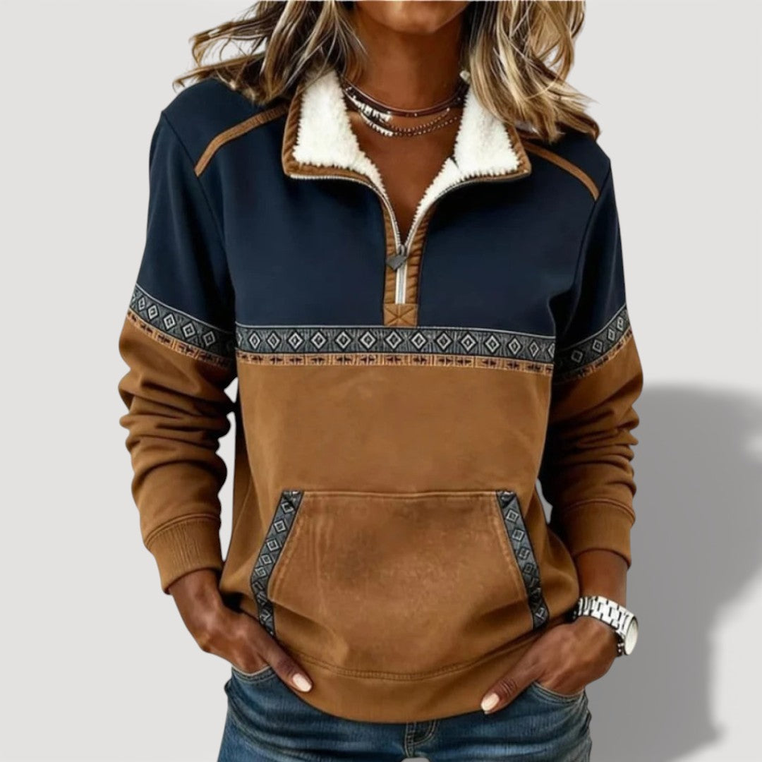 LUNA | COSY HALF ZIP