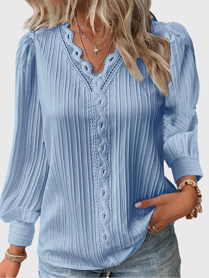 Victoria | Elegant Pullover Blouse