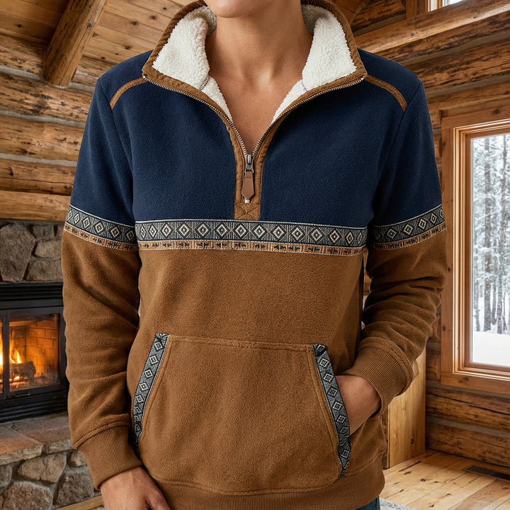 LUNA | COSY HALF ZIP