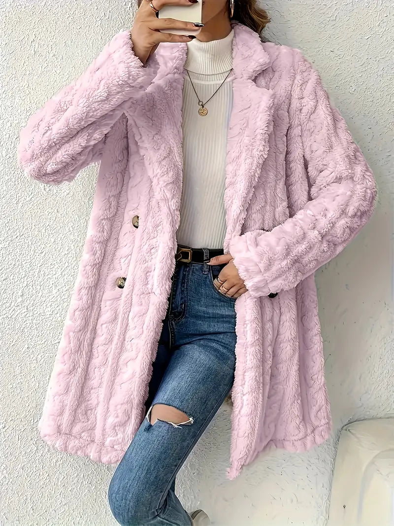 Léa - Cozy Faux Fur Coat