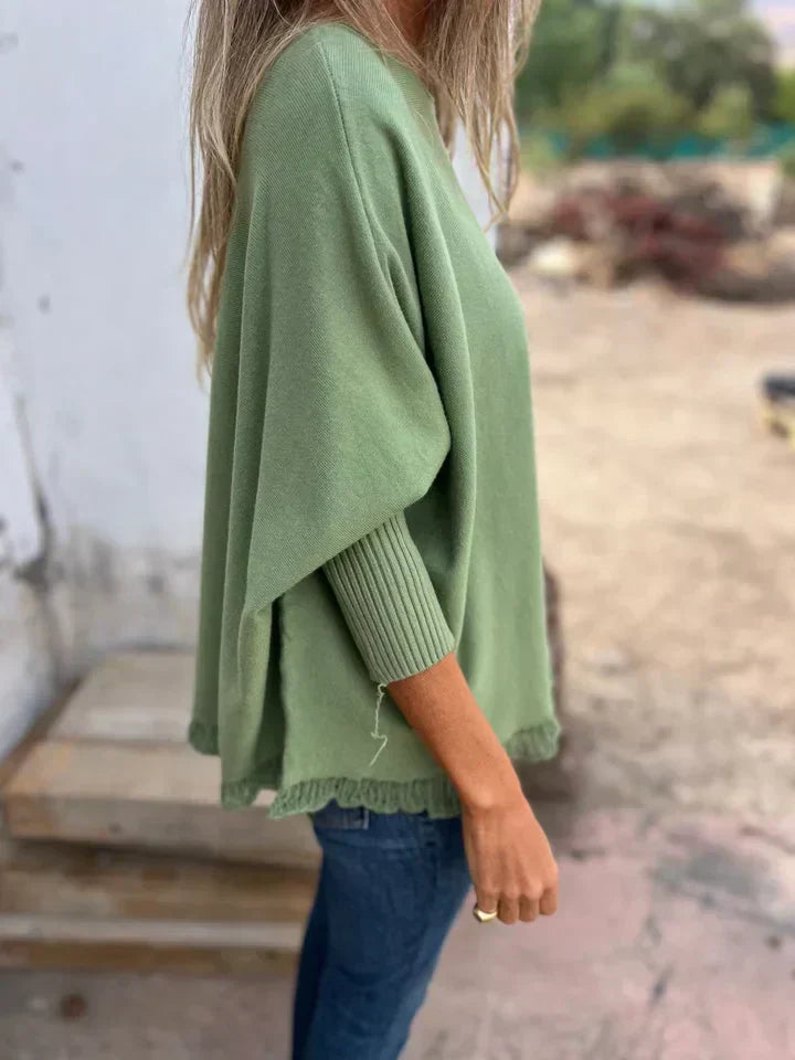 Talia - Versatile Cotton Blend Sweater