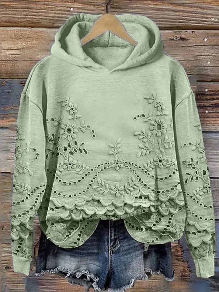 Sophie - Chic Lace Hoodie