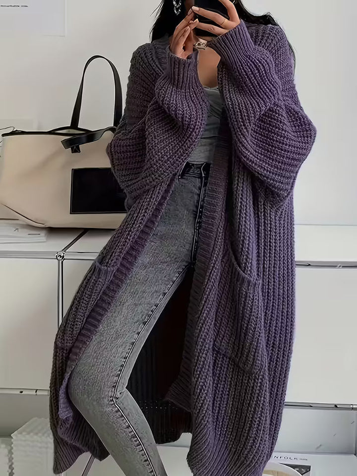 Claire™| Long Knitted Cardigan Women
