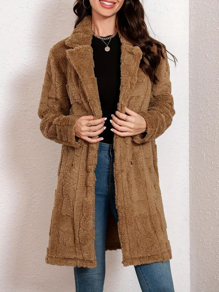 Léa - Cozy Faux Fur Coat